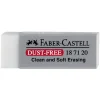 FC viskelæder Dust-Free hvid