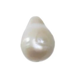 Ferskvandsperle kulturperler 1 stk. 12-20 mm stor, 0,8 mm huldiameter