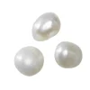 Ferskvandsperler kulturperler 10 stk. 8-10 mm store, 0,7 mm huldiameter