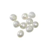 Ferskvandsperler kulturperler 50 stk. 3 mm store, 0,6 mm huldiameter