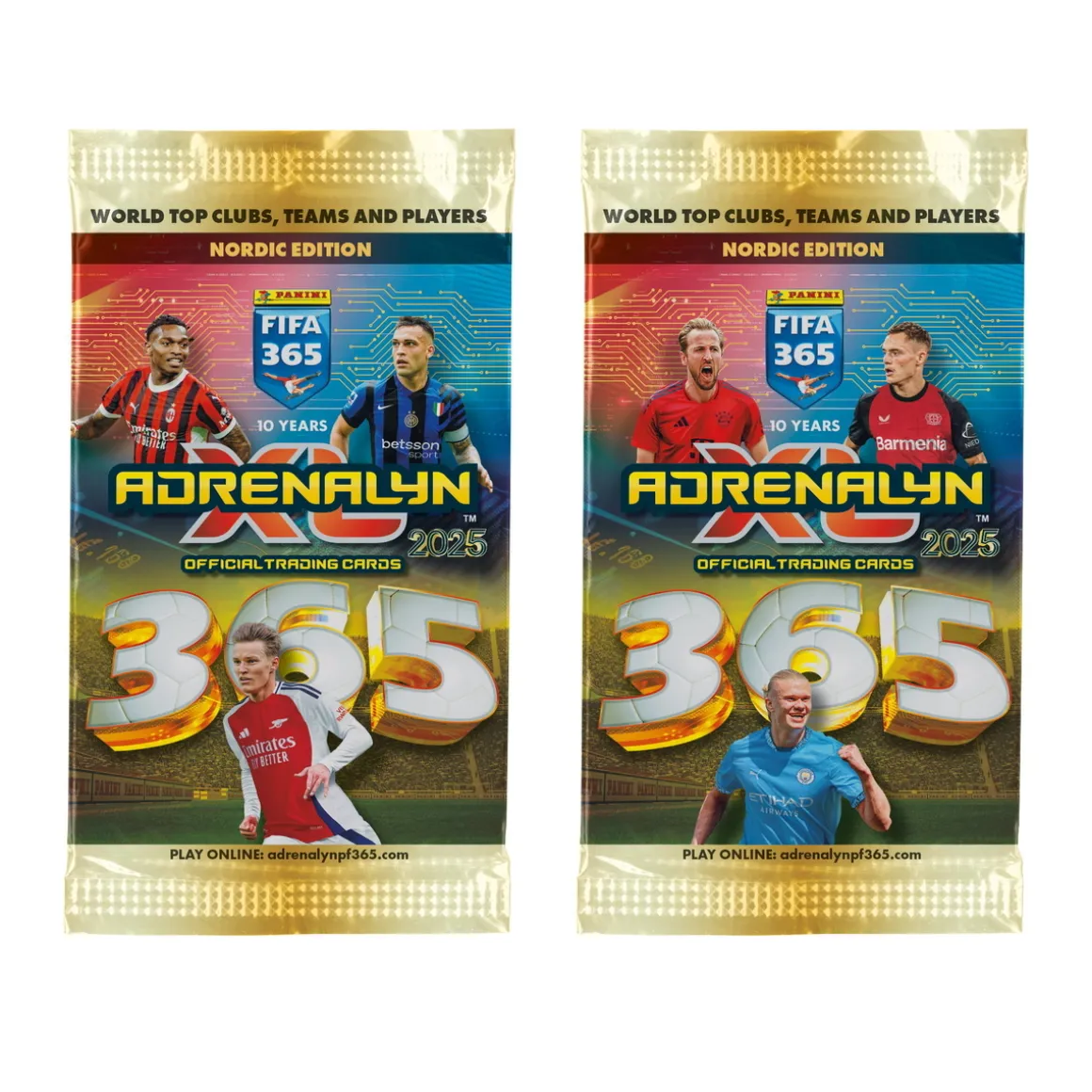 FIFA 365 Adrenalyn XL 2025 - Bemærk! Prisen gælder kun ETT boosterpack (6 kort)