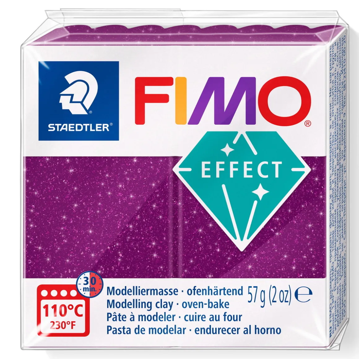 Fimo effect galaxy modeller 57 g – purple 602
