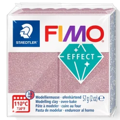 Fimo effect glitter modeller 57 g – rosé gold 212