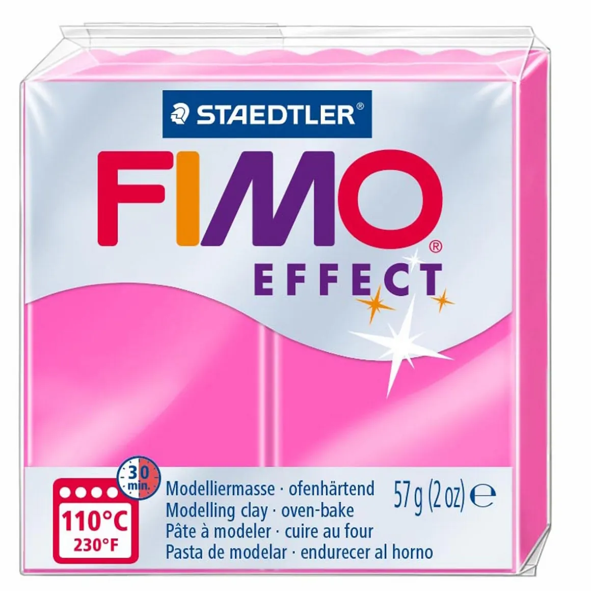 Fimo effect Neon fuchsia