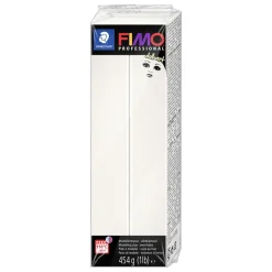Fimo Professional 454 g porcelænshvid – modeller til fine detaljer