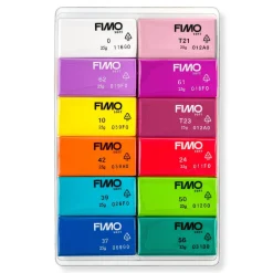 Fimo Soft brilliant 25 g 12 stk.