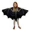 Flagermus – poncho til udklædning til halloween og karneval, fra 4-7 år