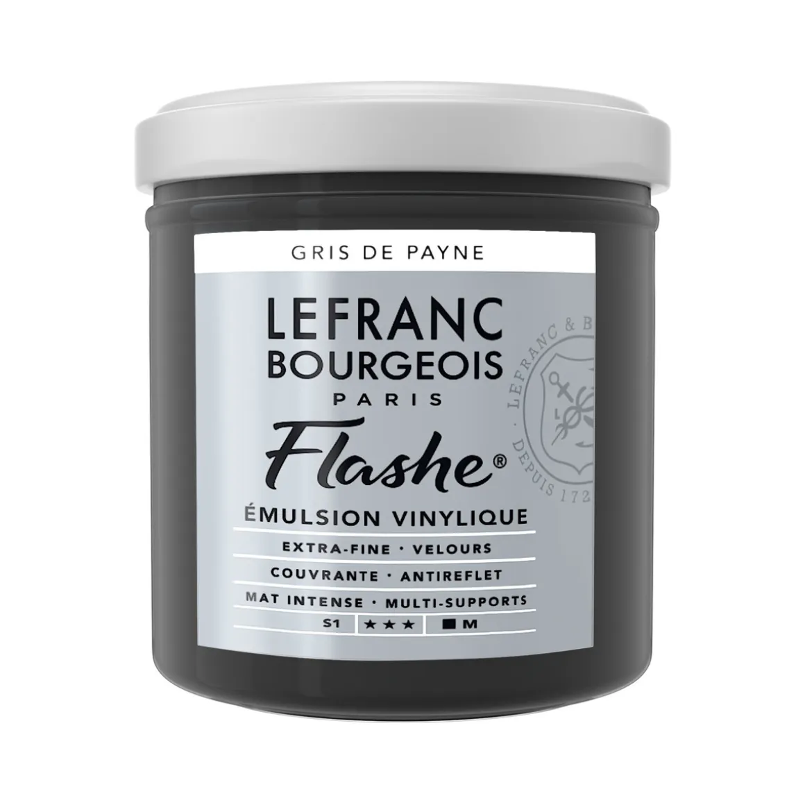 Flashe vinylfarve 125 ml Payne"s Grey 261