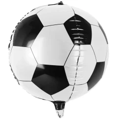 Folieballon fodbold, diameter 40 cm – perfekt til fodboldelskeren