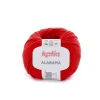 Garn Alabama 50 g rød