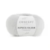 Garn Alpaca silver 25 g hvid