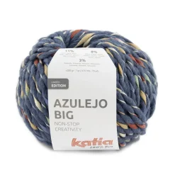 Garn Azulejo Big 200 g blå