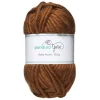 Garn Bulky Acrylic 100 g brun – et tykt garn, som giver resultater hurtigt