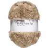 Garn Bulky Faux Fur 250g beige