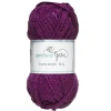 Garn Chunky Acrylic 50 g mørklilla