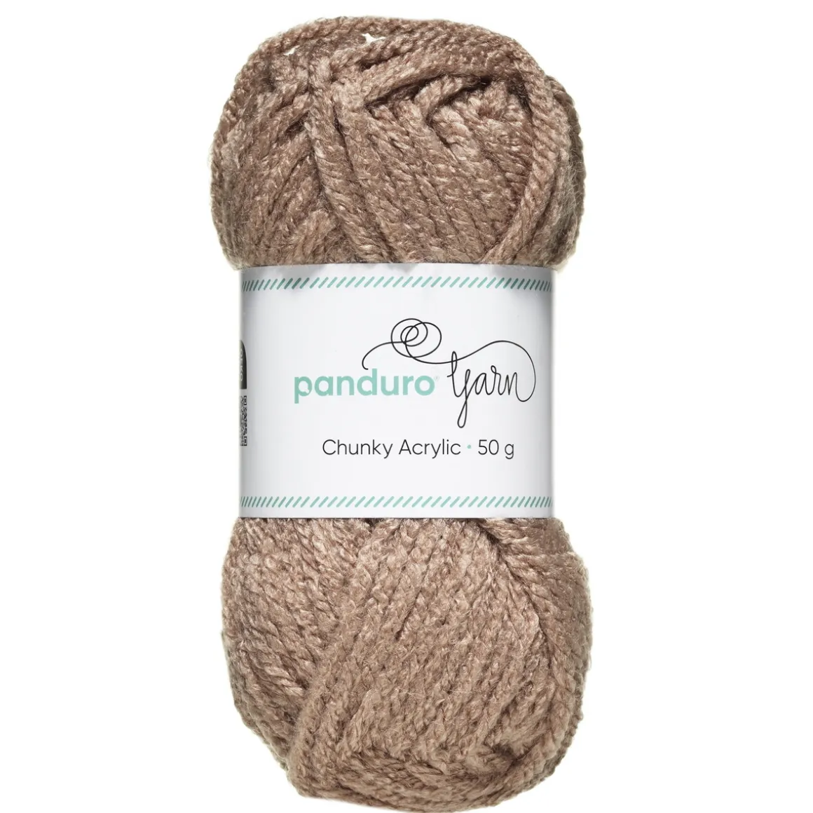 Garn Chunky Acrylic 50 g muldvarp