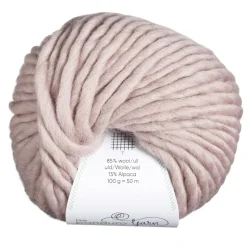 Garn Chunky Wool 100g rosa