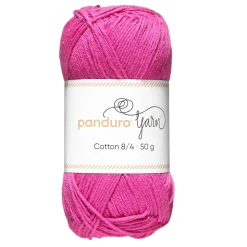 Garn Cotton 8/4 50 g cerise