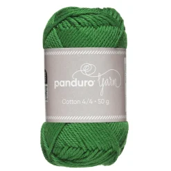 Garn Cotton 4/4 50 g grøn