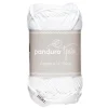 Garn Cotton 4/4 50 g hvid