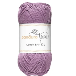 Garn Cotton 8/4 50 g lilla