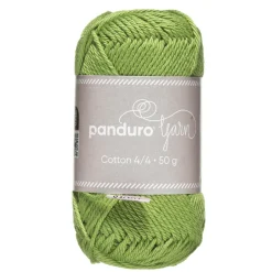 Garn Cotton 4/4 50 g lysegrøn