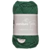 Garn Cotton 4/4 50 g mørkegrøn