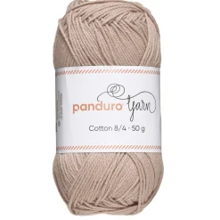 Garn Cotton 8/4 50 g muldvarp