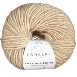 Garn Cotton Merino 50g kamel 147