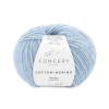 Garn Cotton Merino 50g lyseblå 131