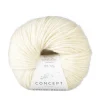 Garn Cotton Merino 50g natur 100