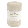 Garn DMC Eco Vita Tape Yarn båndgarn 250 g beige
