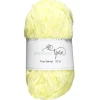 Garn Fine Velvet 50 g lysegul – fløjlsblødt og himmelsk blødt garn