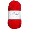 Garn Fine Velvet 50 g rød – fløjlsblødt og himmelsk blødt garn