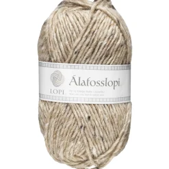 Garn Istex Alafosslopi 100 g beigemeleret – 9976 Beige tweed
