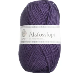 Garn Istex Alafosslopi 100 g lilla – 0163 Dark soft purple