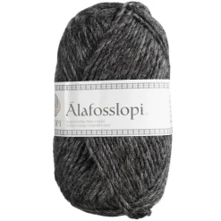Garn Istex Alafosslopi 100 g mørkegrå – 0058 Dark grey hue