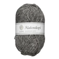 Garn Istex Alafosslopi 100 g musegrå – 0057 Grey heather