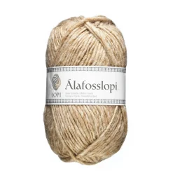 Garn Istex Alafosslopi 100 g sand – 9973 Wheat heather