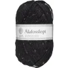Garn Istex Alafosslopi 100 g sortmeleret – 9975 Black tweed