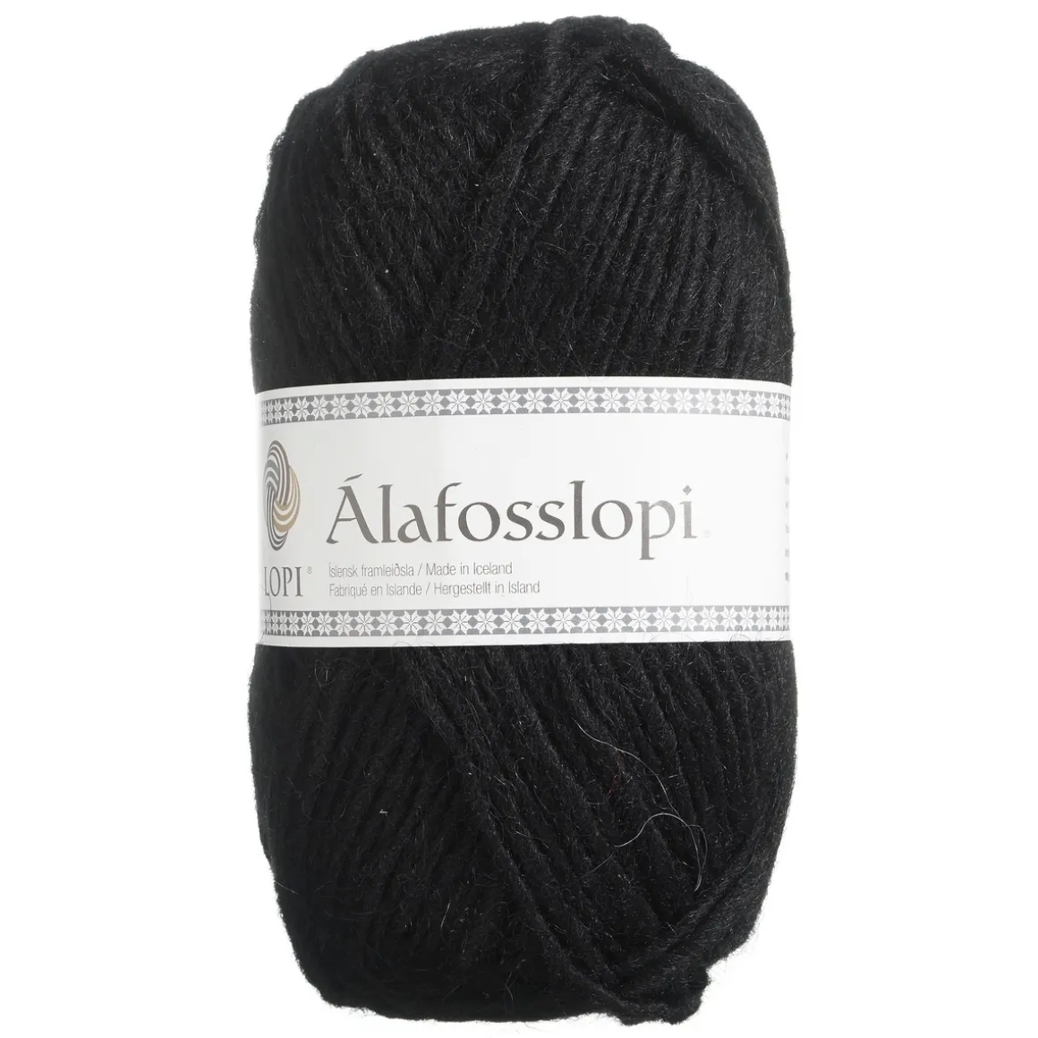 Garn Istex Alafosslopi 100 g sort – 0059 Black