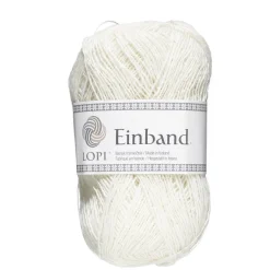 Garn Istex Einband 50 g hvid – White 0851
