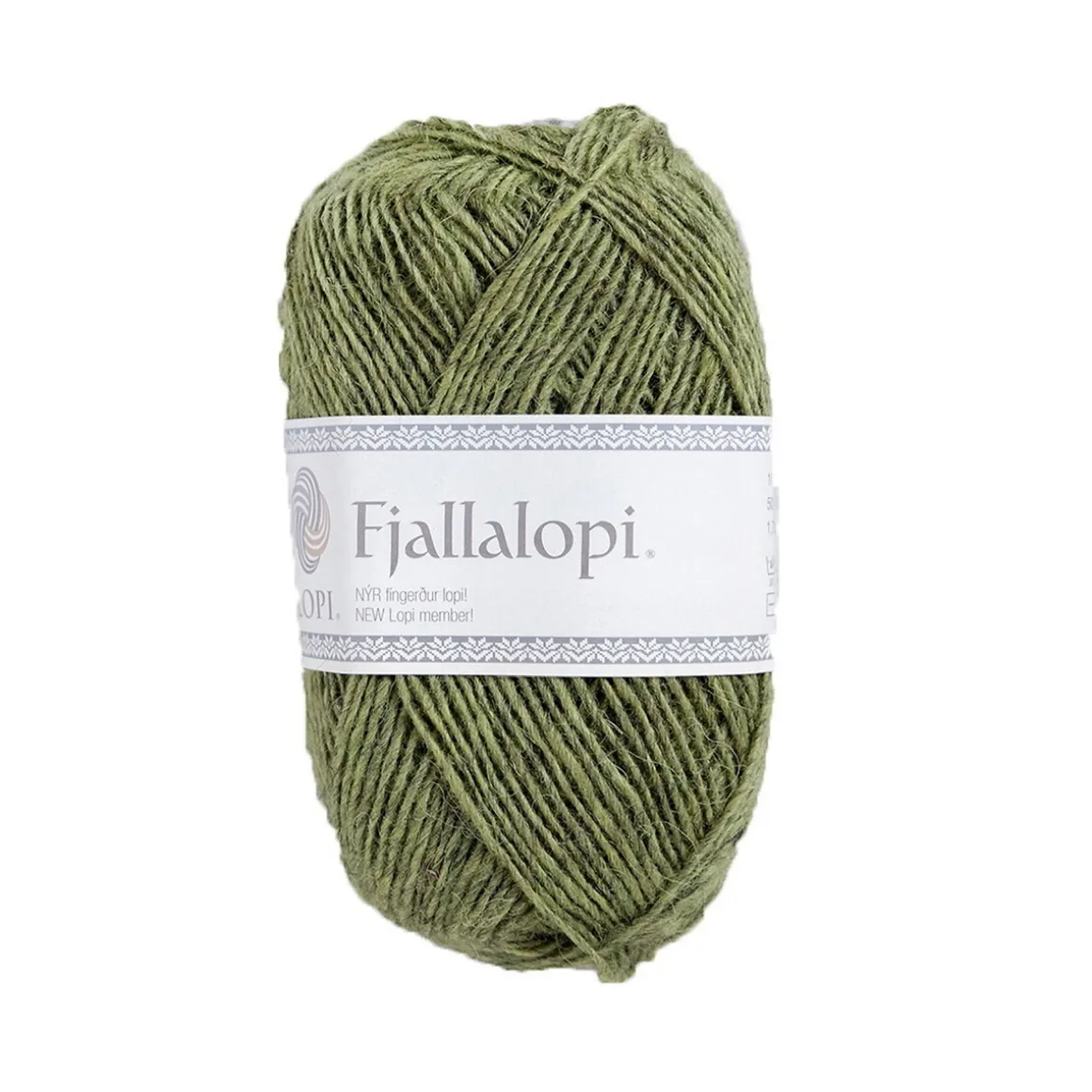 Garn Istex Fjallalopi 50g grøn – Moss 3031