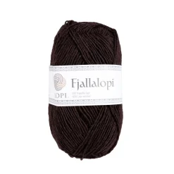Garn Istex Fjallalopi 50g mørkebrun – Deep brown 3003
