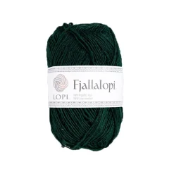 Garn Istex Fjallalopi 50g mørkegrøn – Green energy 3030