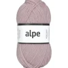 Garn Järbo Alpe 50 g lys rosa – 36114 Rose melody