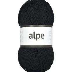 Garn Järbo Alpe 50 g sort – 36118 Black