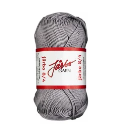 Garn Järbo 8/4 50 g grå – 32013 Light grey