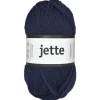 Garn Järbo Jette 50 g mørkeblå – 26308 Victory blue