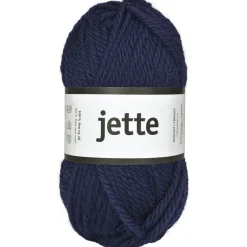 Garn Järbo Jette 50 g mørkeblå – 26308 Victory blue